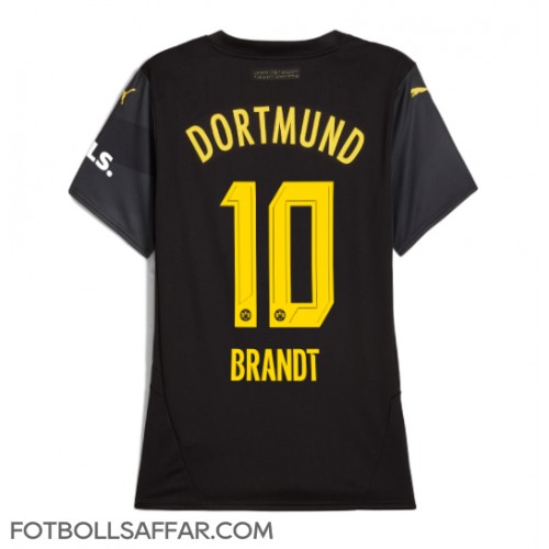 Borussia Dortmund Julian Brandt #10 Bortatröja Dam 2024-25 Kortärmad